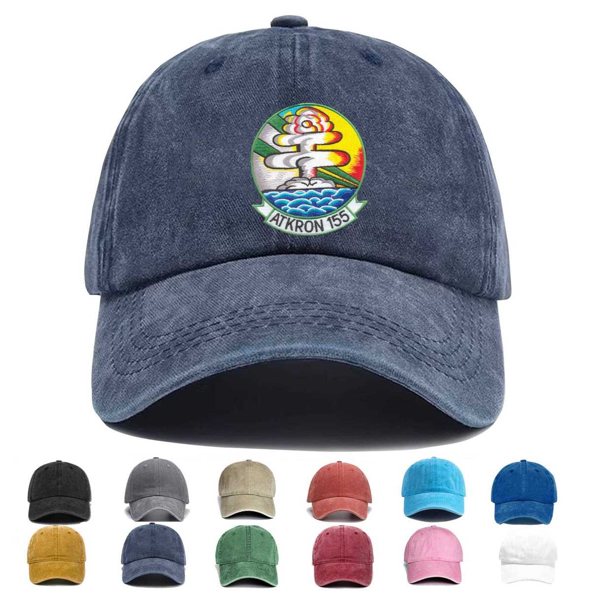 Va 155 B Cloud Embroidered Hat - Custom Hat