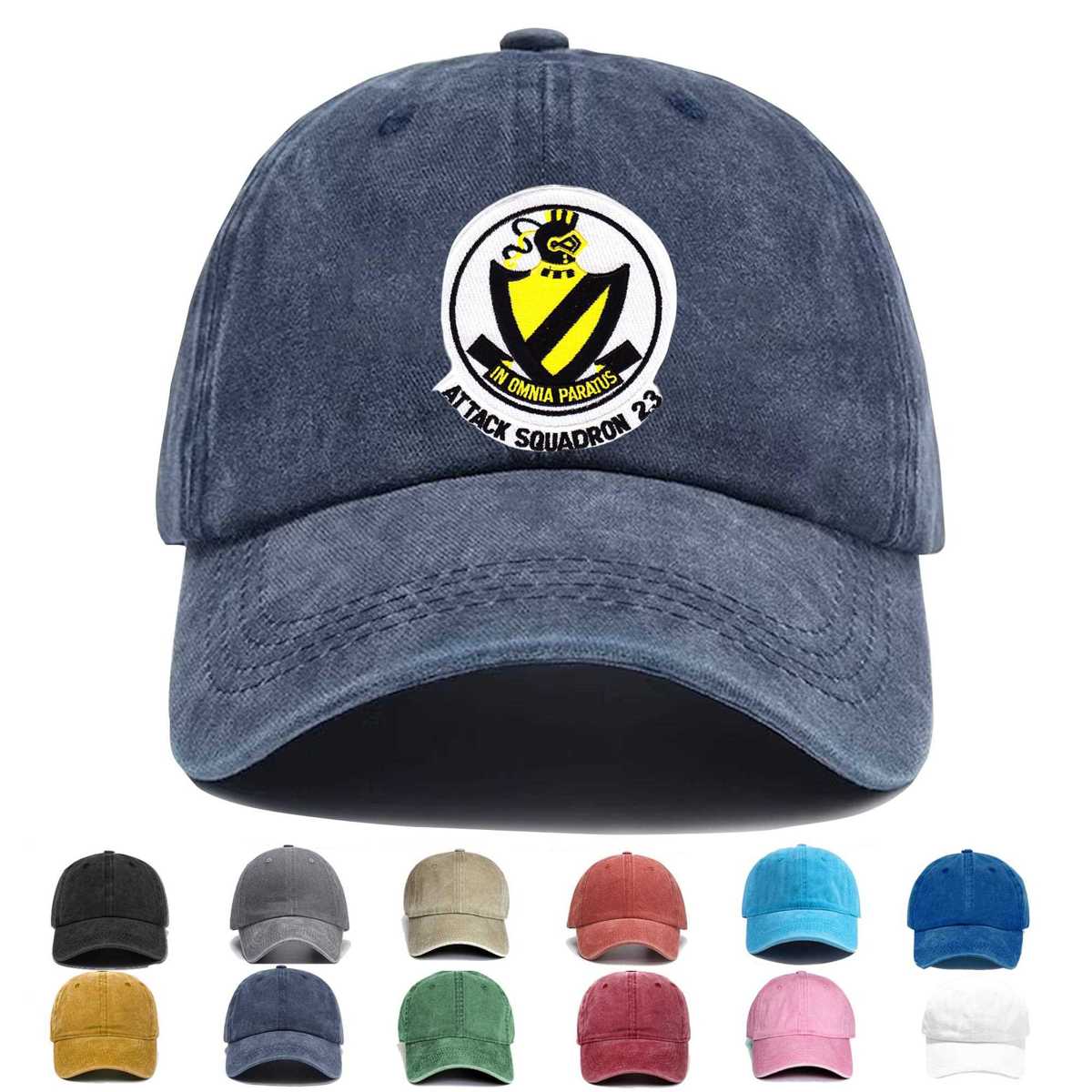 Va 23 Black Knights Embroidered Hat - Custom Hat