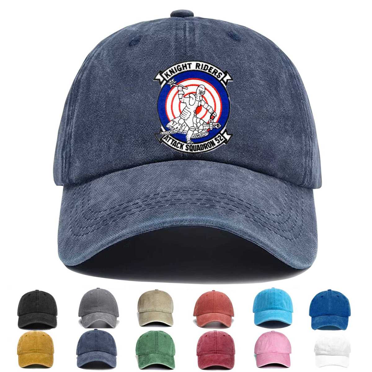 Va 52 Knight Riders Embroidered Hat - Custom Hat