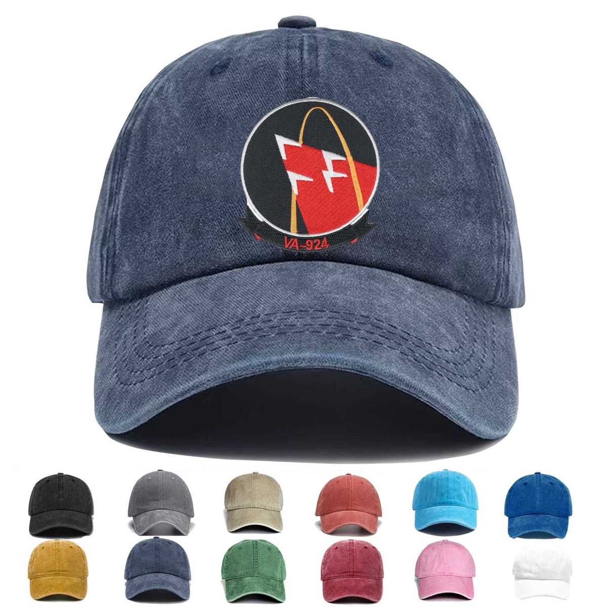 Va 924 Attack Squadron Nne Two Four Embroidered Hat - Custom Hat