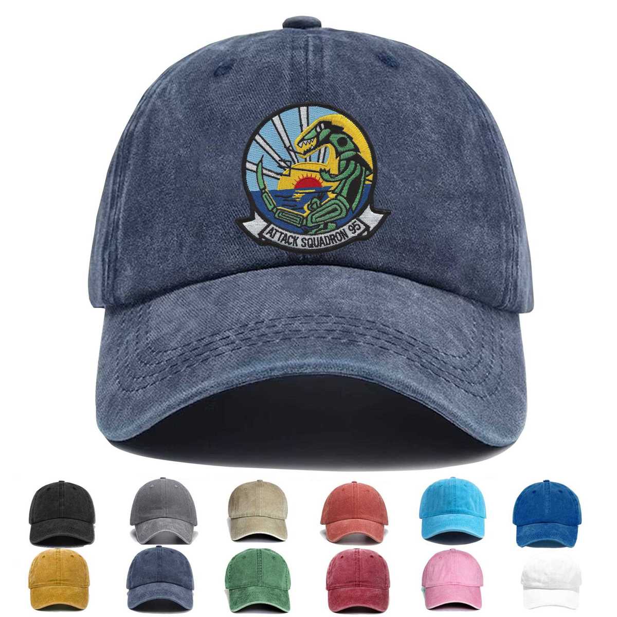 Va 95 Attack Squadron Embroidered Hat - Custom Hat