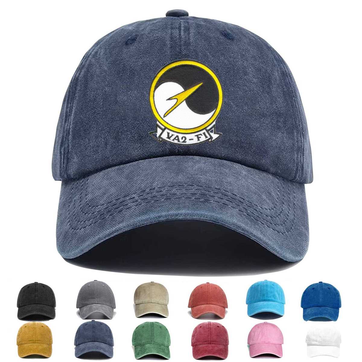 Va2 F1 Aviation Attack Squadron Embroidered Hat - Custom Hat