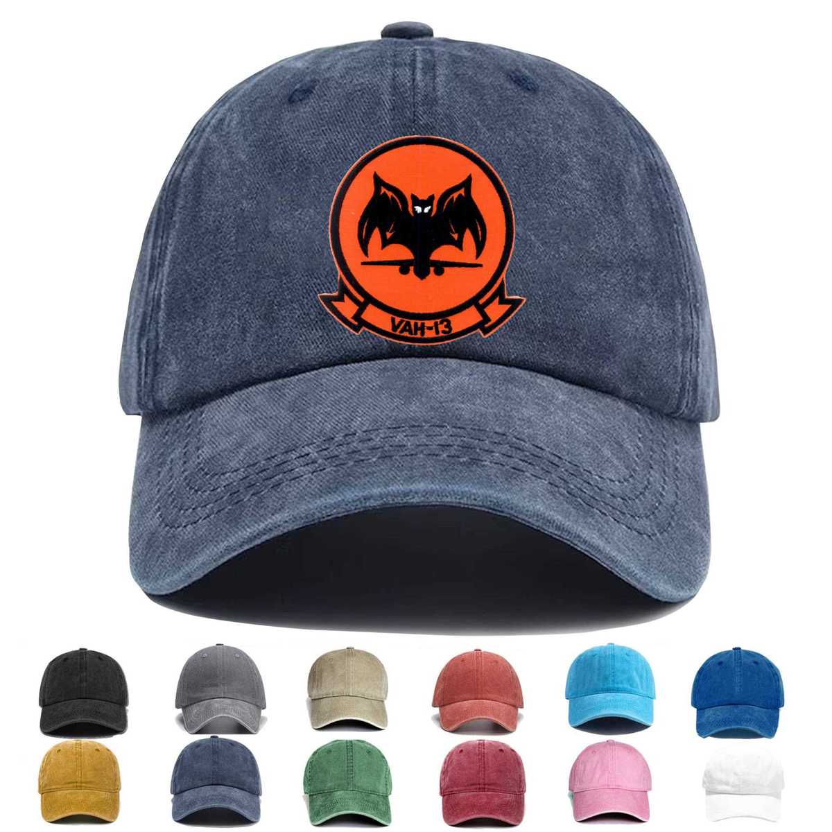 Vah 13 Bats Embroidered Hat - Custom Hat