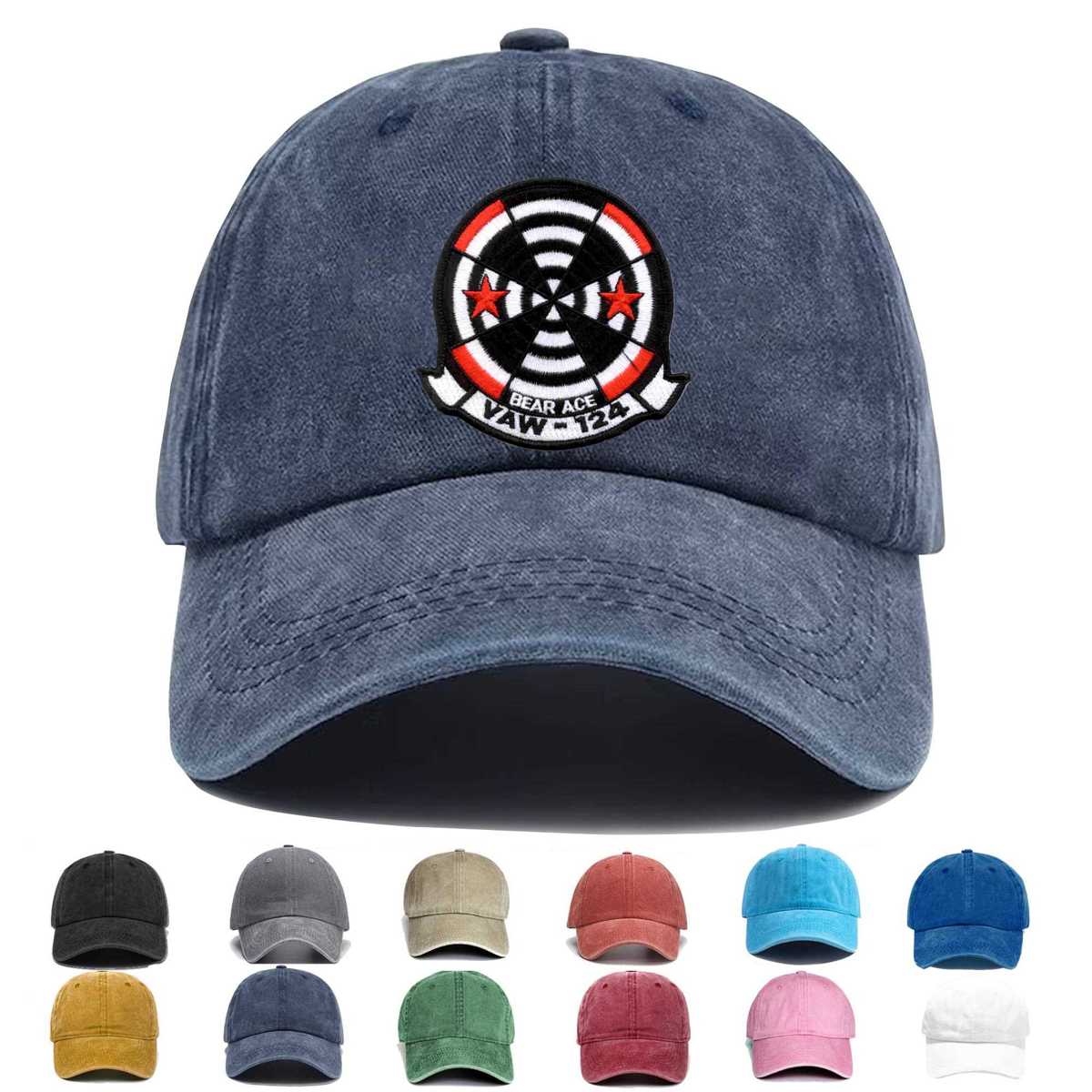 Vaw 124 Naval Airborne Early Warning Squadron Embroidered Hat - Custom Hat