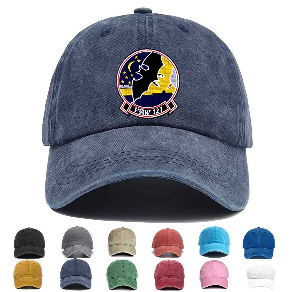 Vaw 127 Sea Bats Embroidered Hat - Custom Hat