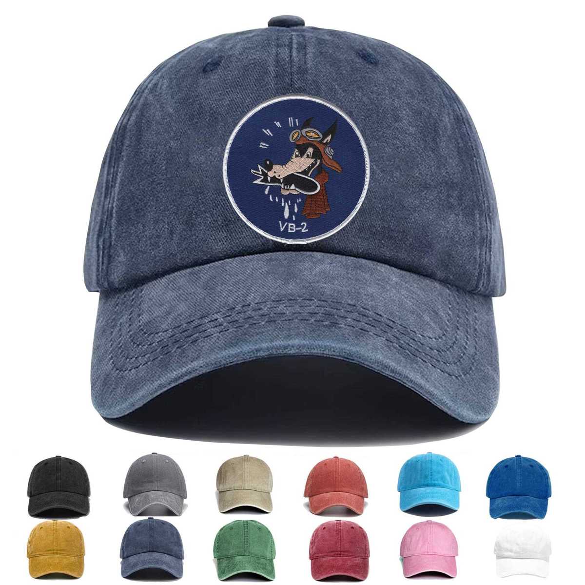 Vb 2 Wolf Pack Embroidered Hat - Custom Hat