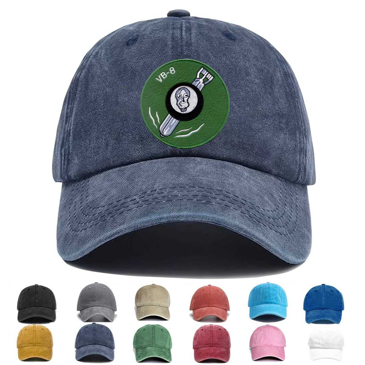 Vb 8 Bombing Squadron Eight Embroidered Hat - Custom Hat