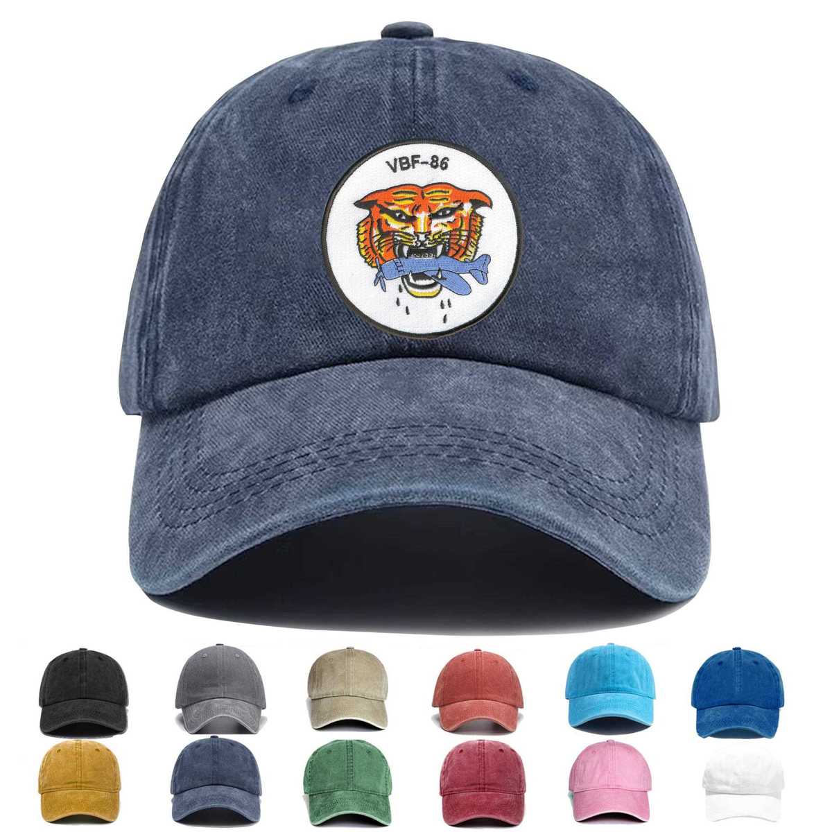 Vbf 86 Tiger Embroidered Hat - Custom Hat