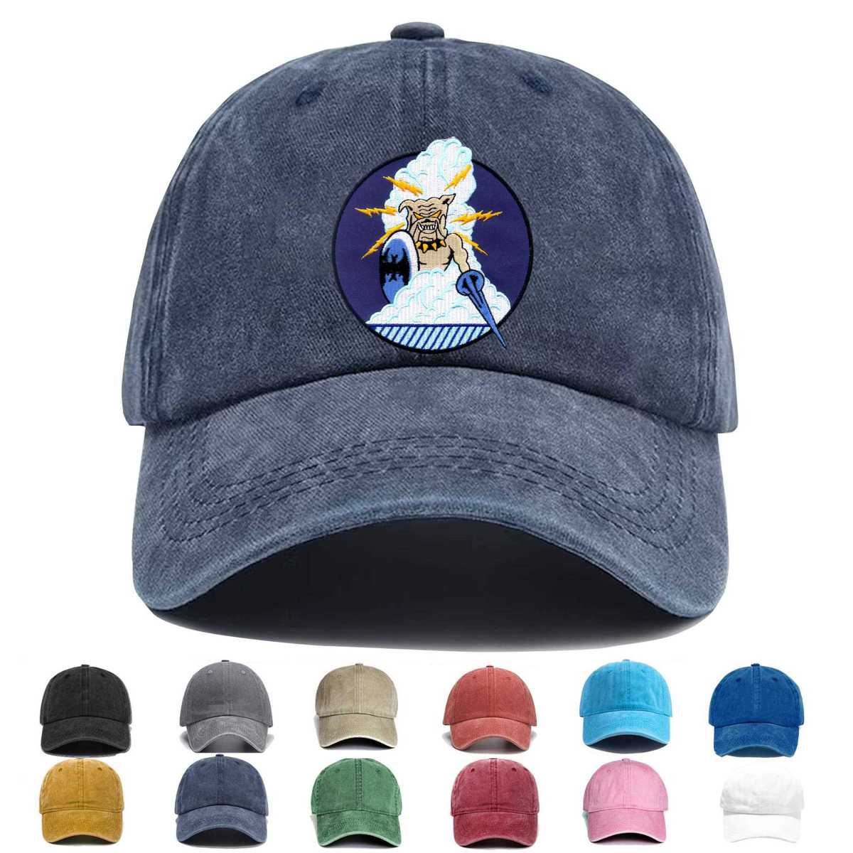 Vc 3 Bulldog Embroidered Hat - Custom Hat