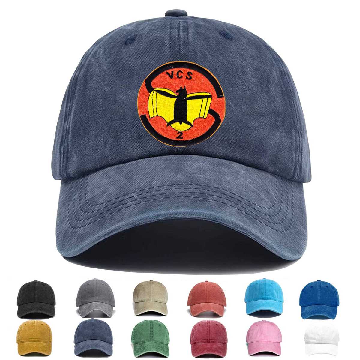 Vcs 2 Composite Support Squadron Embroidered Hat - Custom Hat