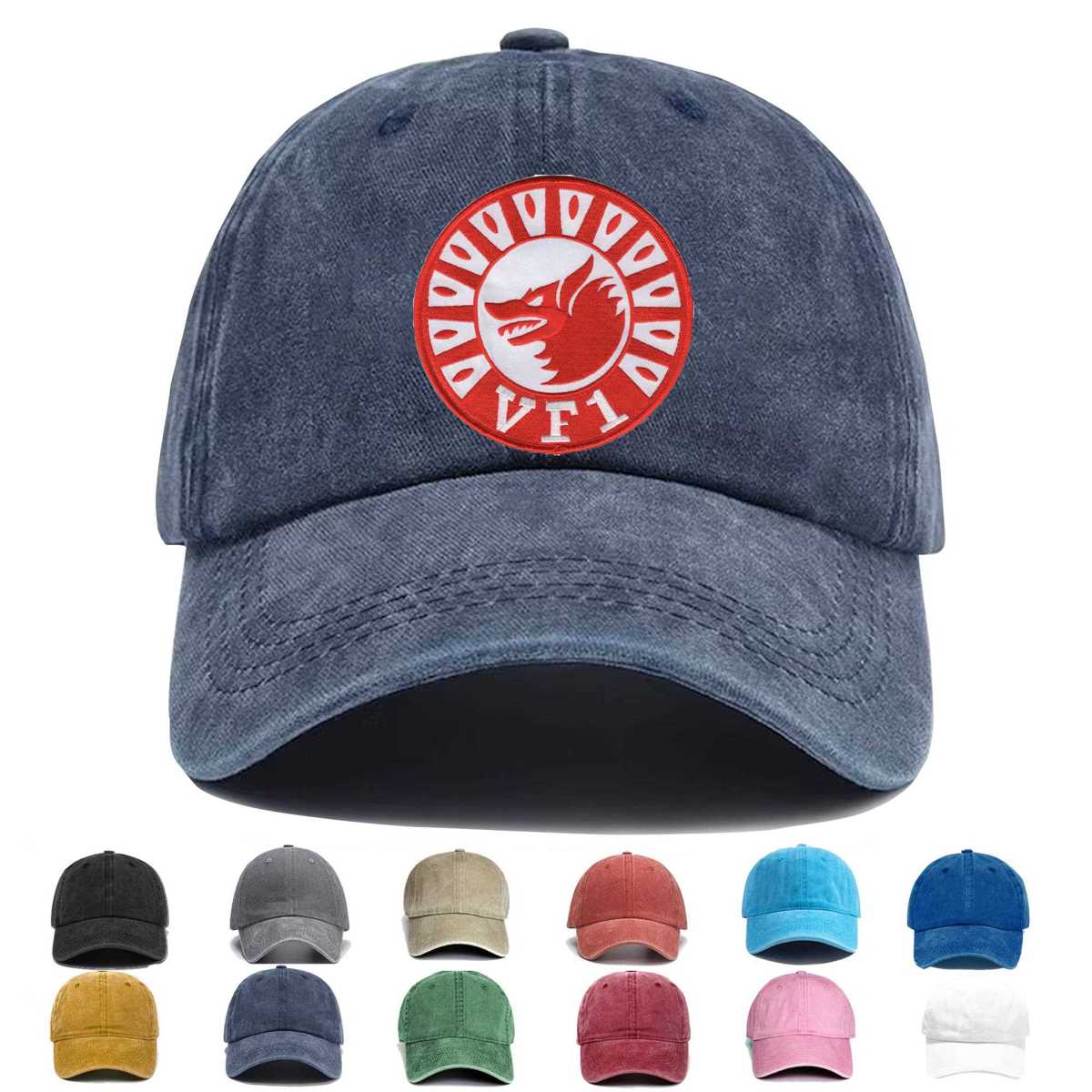 Vf 1 Fighter Squadron One Embroidered Hat - Custom Hat