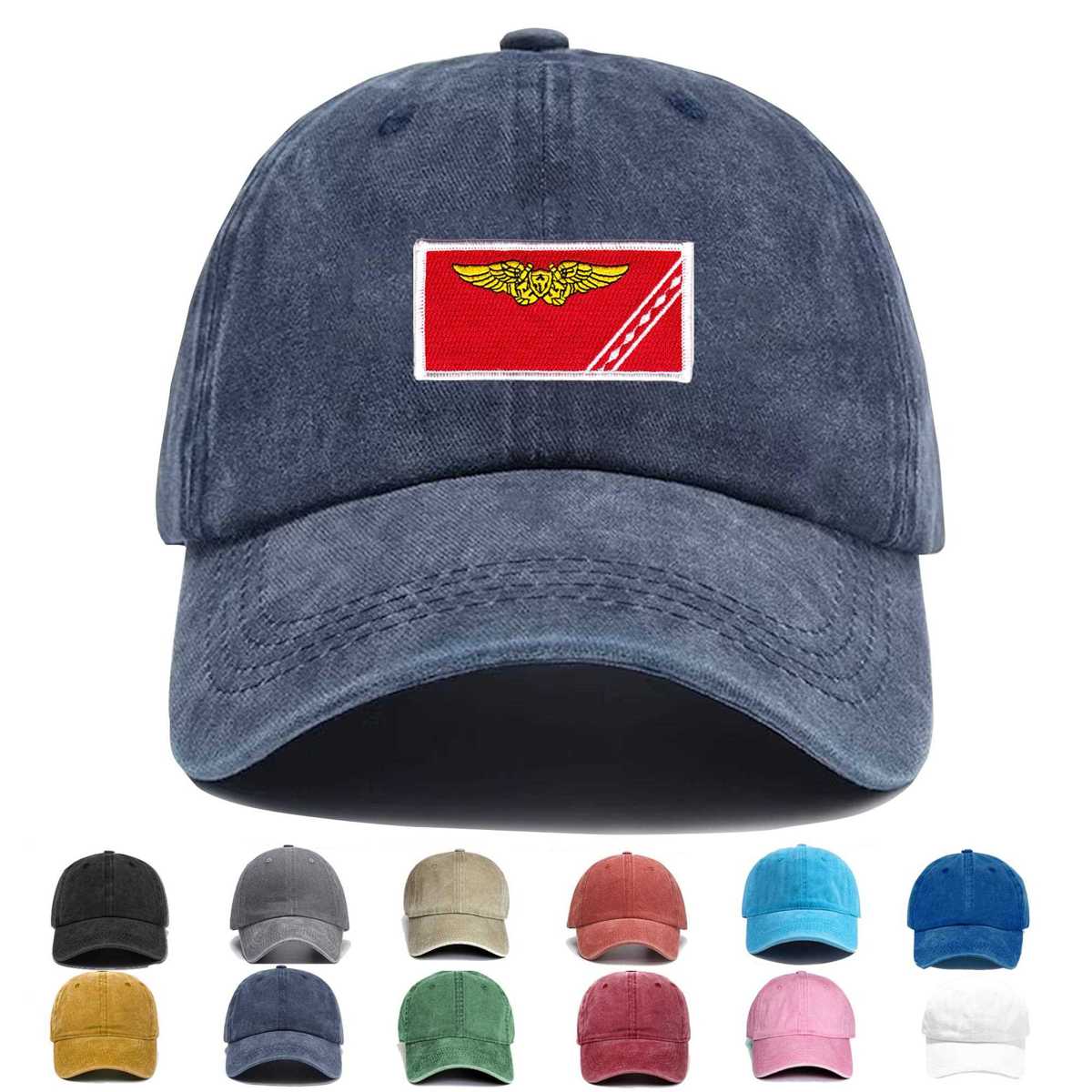Vf 102 Navigation Name Tag Diamondbacks Embroidered Hat - Custom Hat