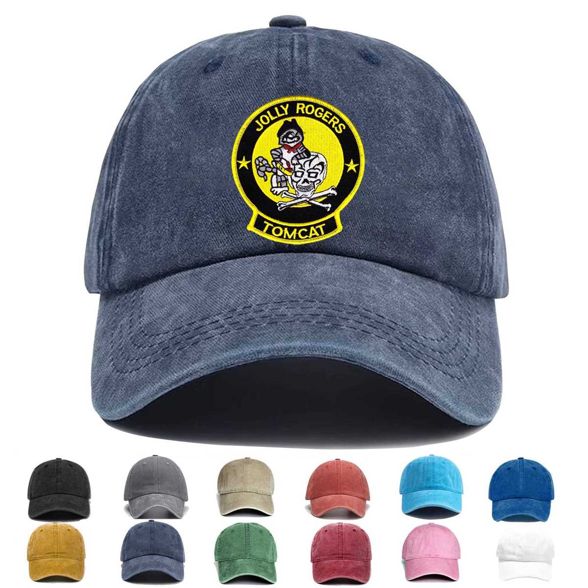 Vf 103 Jolly Rogers Embroidered Hat - Custom Hat