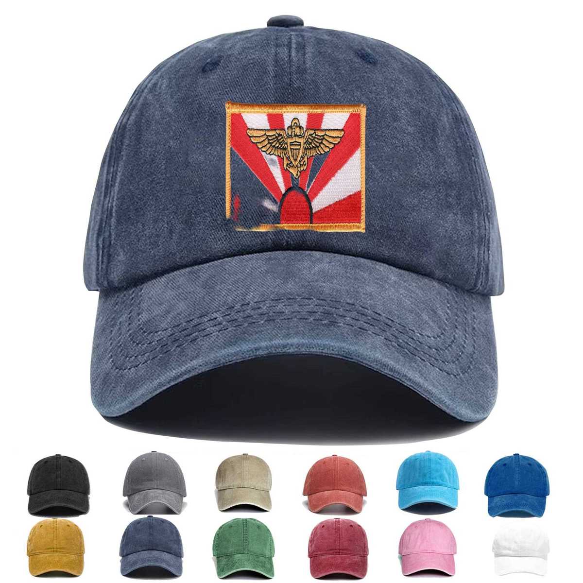 Vf 111 Pilot Name Tag Sundowners Embroidered Hat - Custom Hat