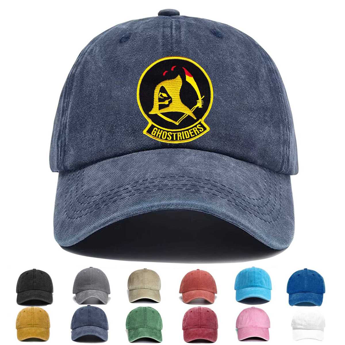 Vf 142 Ghostriders Embroidered Hat - Custom Hat