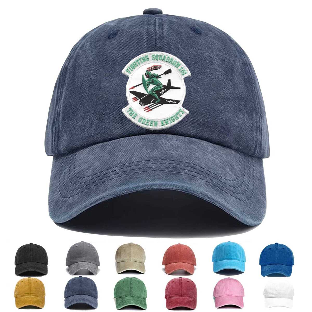 Vf 151 The Green Knights Embroidered Hat - Custom Hat