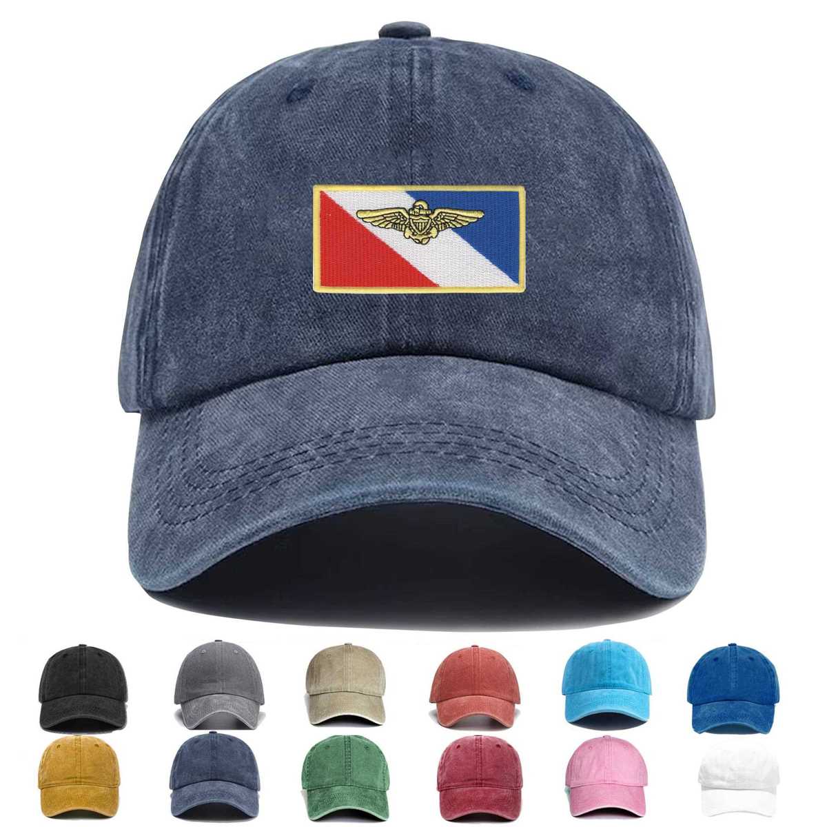 Vf 2 Bounty Hunters Naval Aviator Name Tag Embroidered Hat - Custom Hat