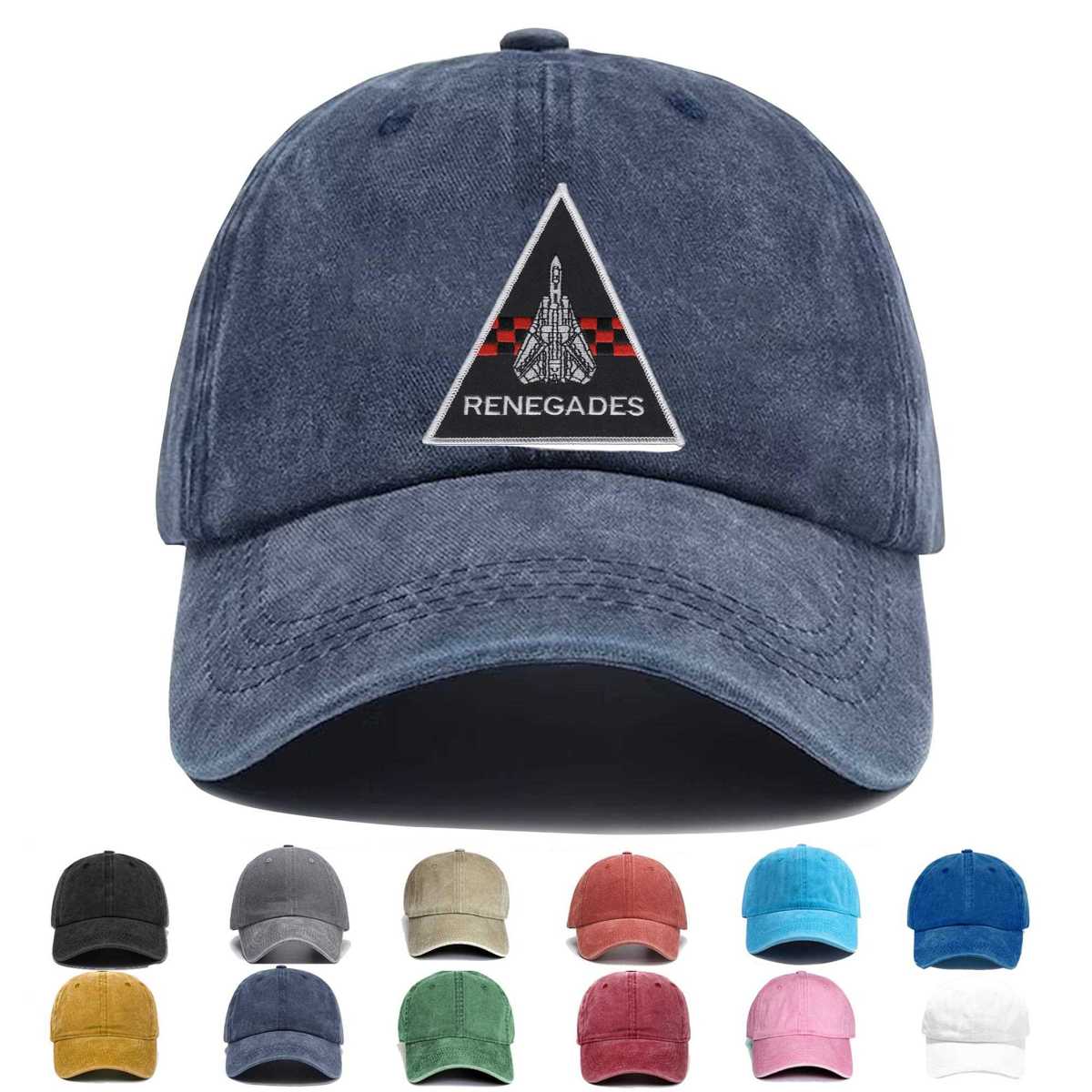Vf 24 F 14 Triangle Renegades Embroidered Hat - Custom Hat