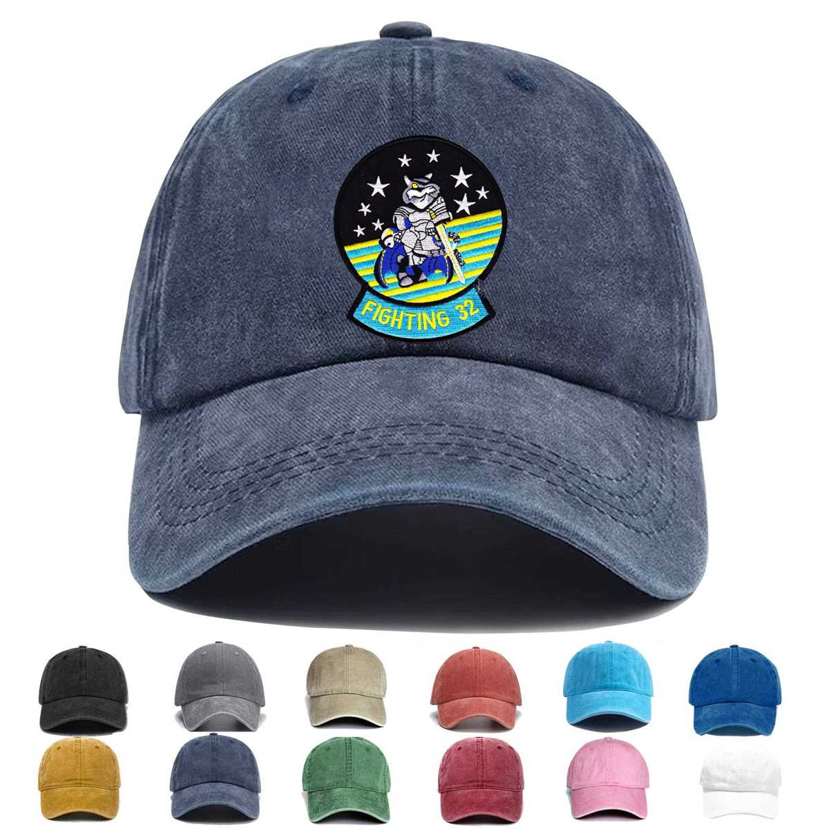 Vf 32 Fighting Swordsmen Embroidered Hat - Custom Hat