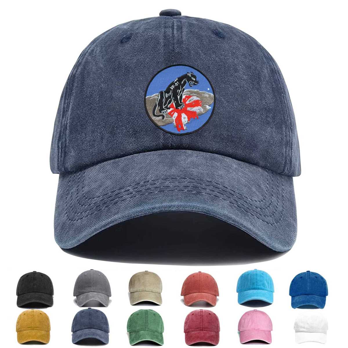 Vf 51 Panther Embroidered Hat - Custom Hat