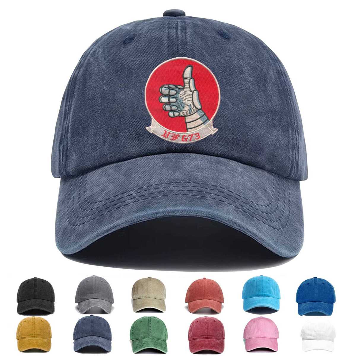 Vf 673 Thumbs Up Embroidered Hat - Custom Hat