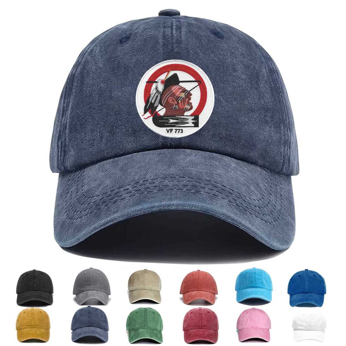 Vf 773 Fighter Reserve Squadron Embroidered Hat - Custom Hat