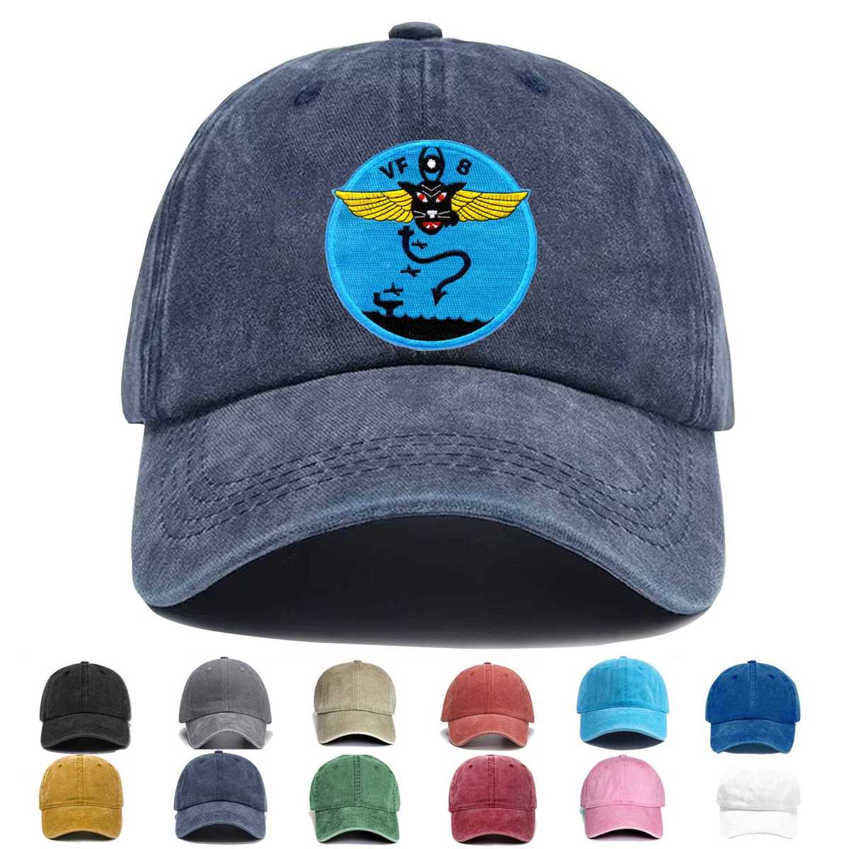 Vf 8 Hellcats Embroidered Hat - Custom Hat