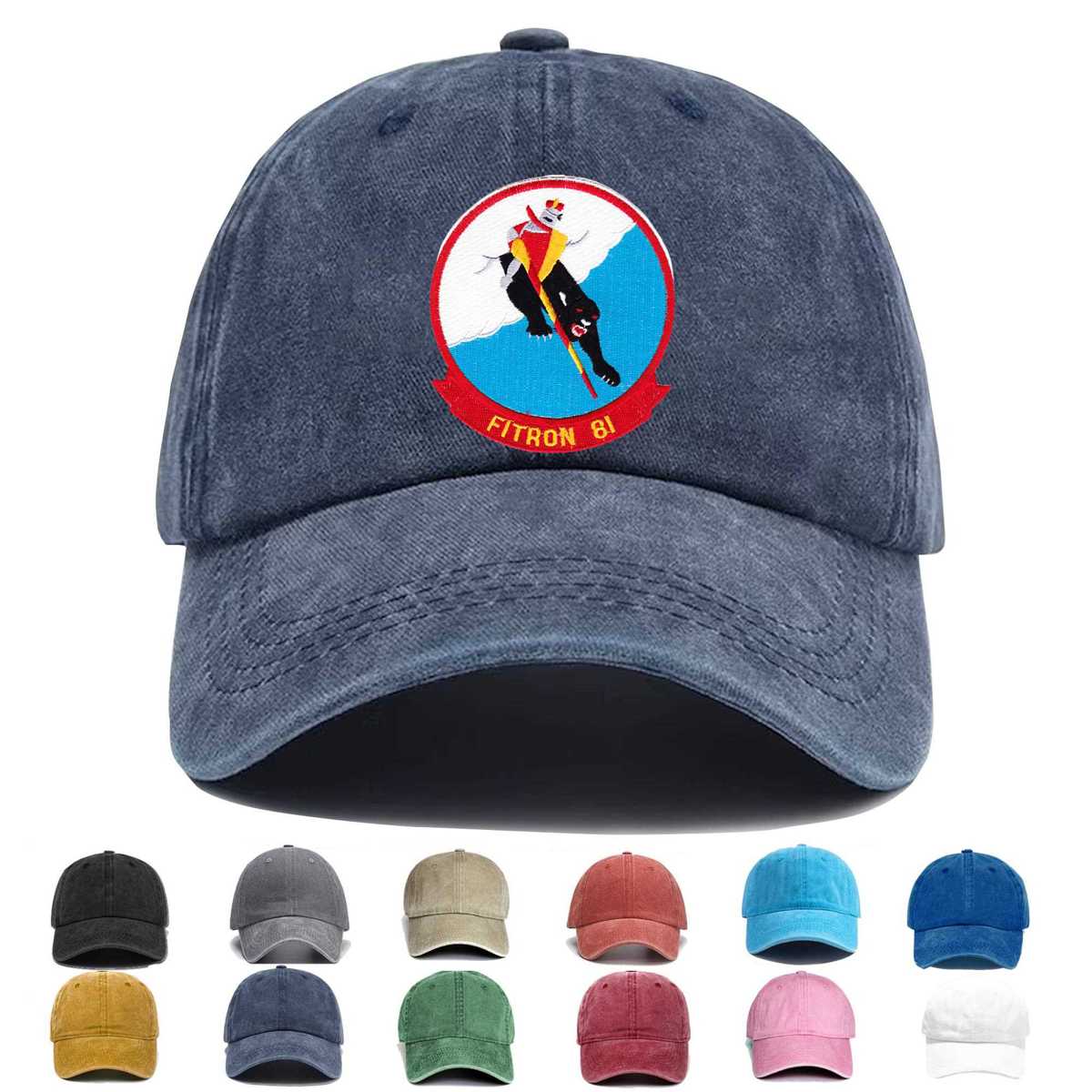 Vf 81 Fitron 81 Embroidered Hat - Custom Hat
