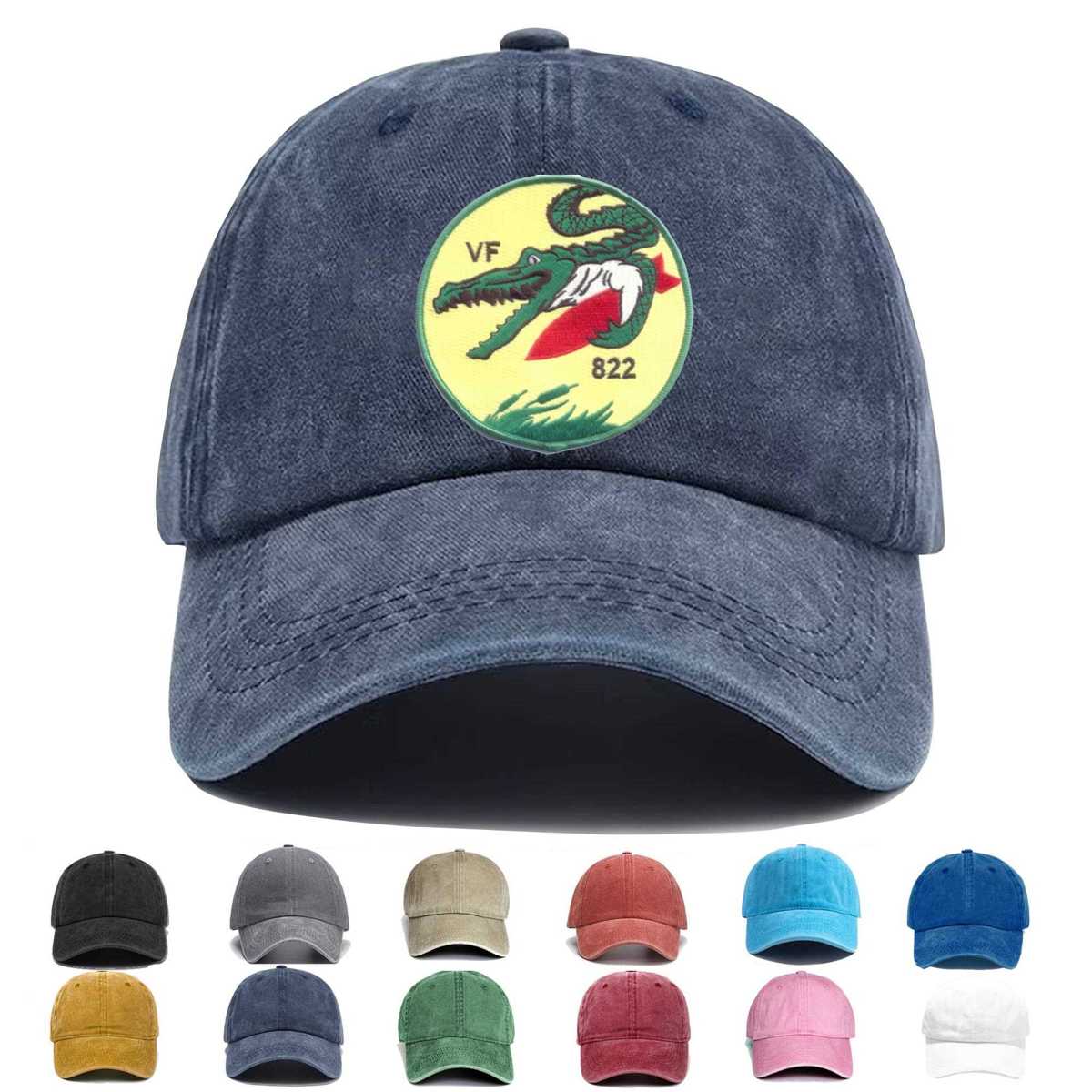 Vf 822 Fighter Squadron Embroidered Hat - Custom Hat