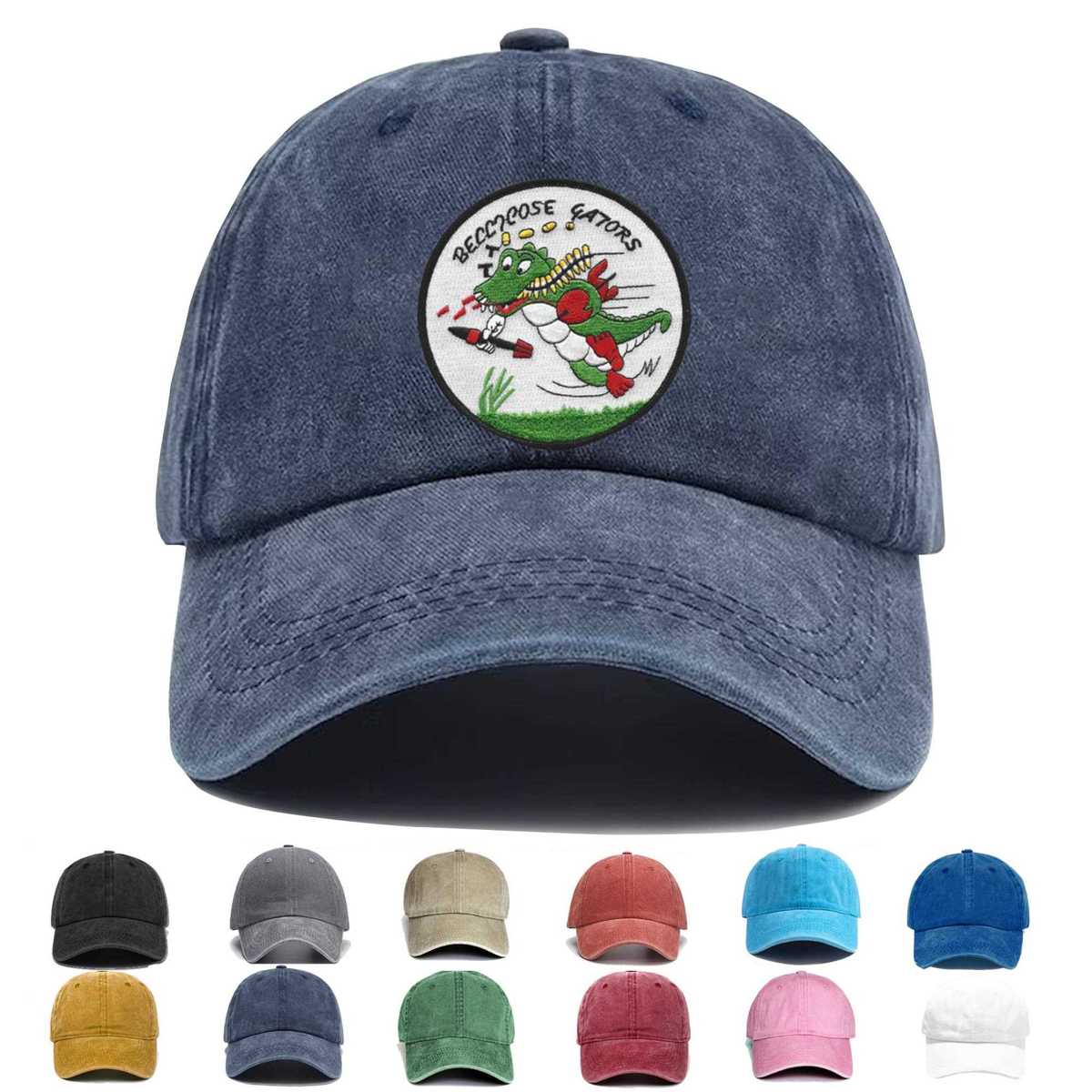 Vf 822 Bellicose Gators Embroidered Hat - Custom Hat