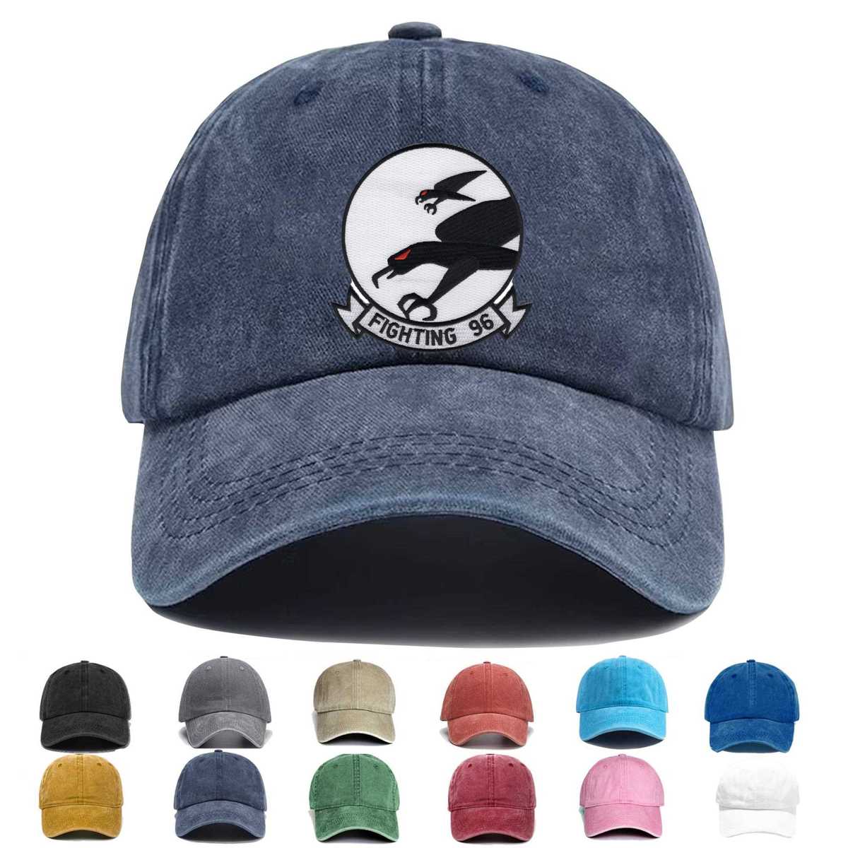 Vf 96 Fighting Falcons Embroidered Hat - Custom Hat