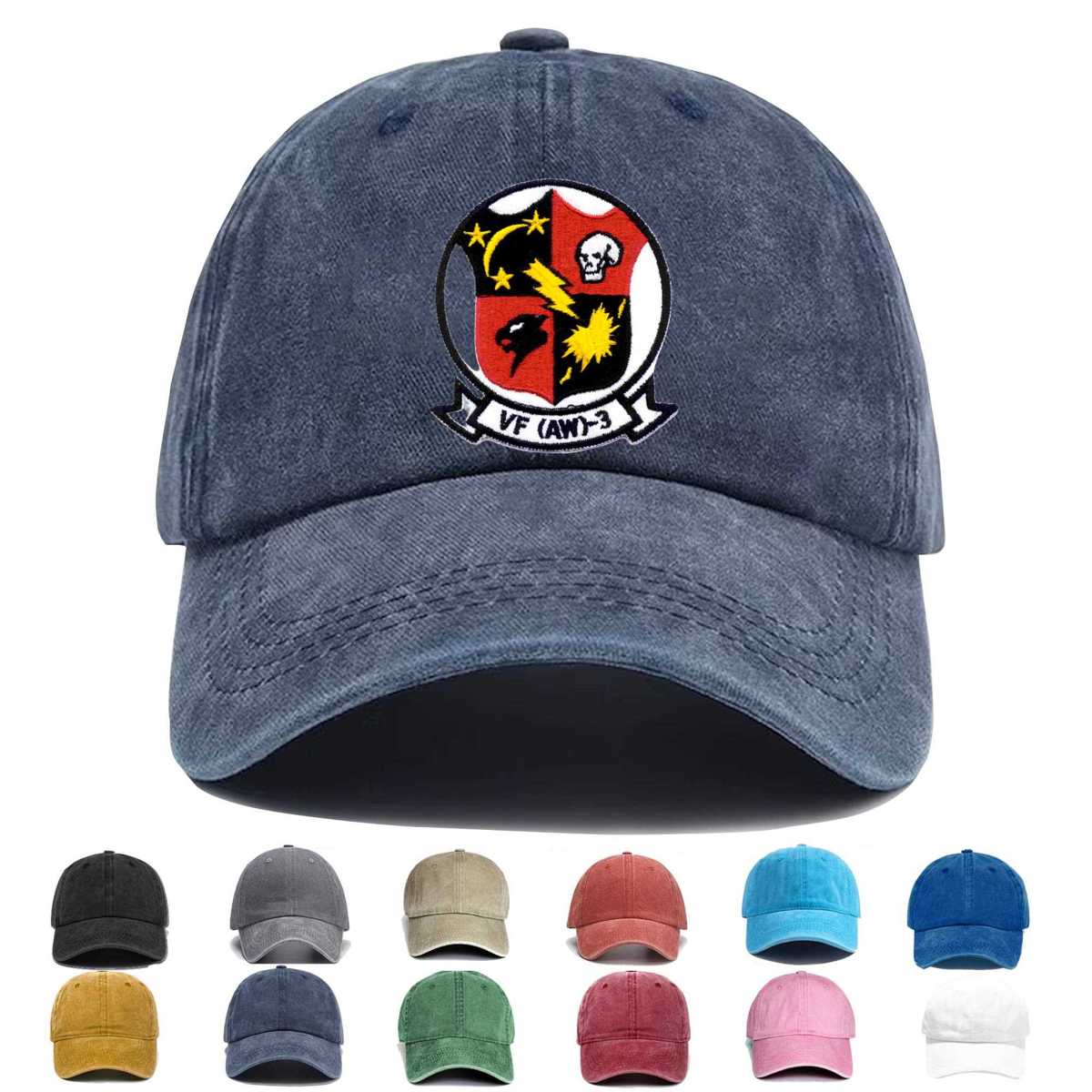Vf Aw 3 F 14 Tomcat Embroidered Hat - Custom Hat
