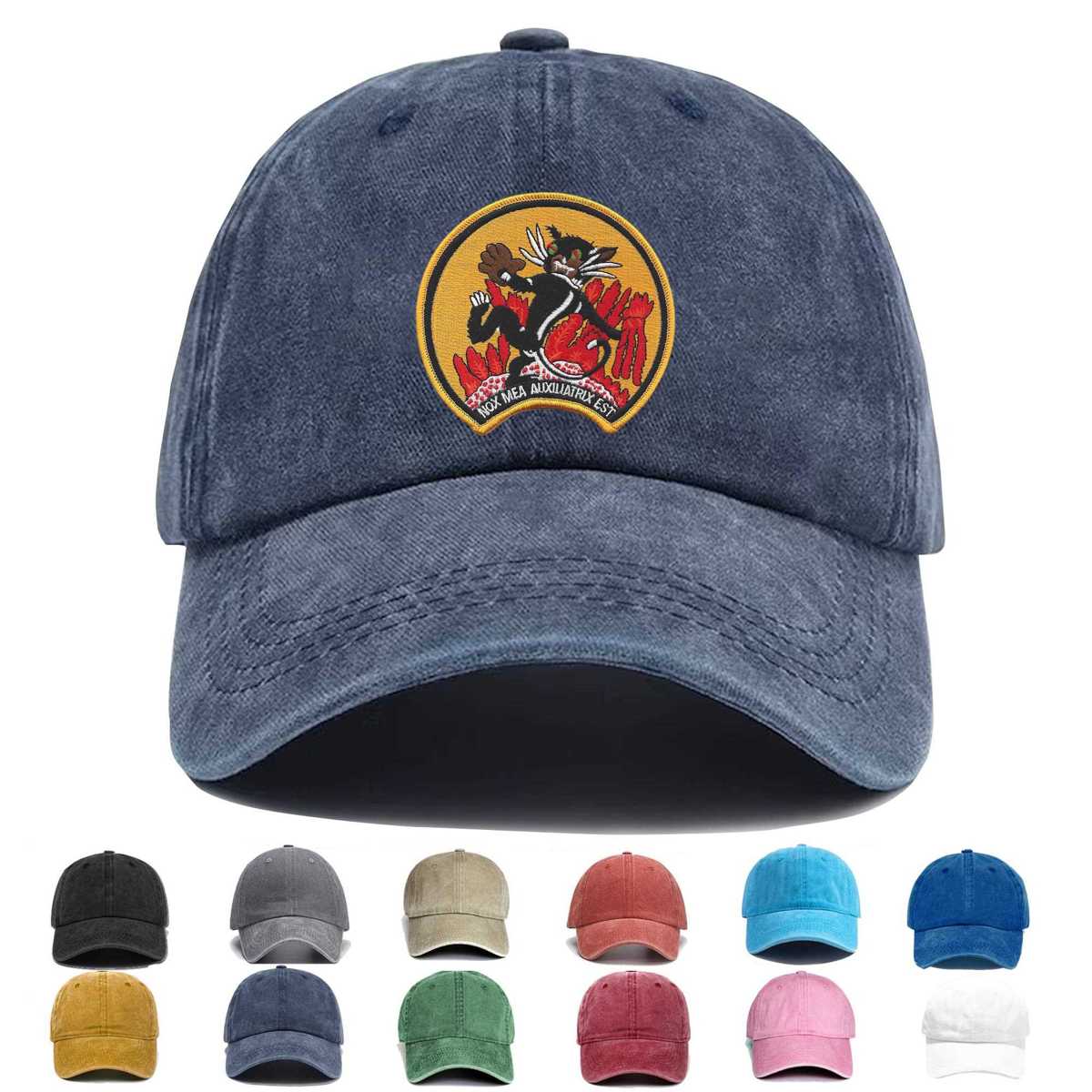 Vfaw 4 Fighter All Weather Squadron Embroidered Hat - Custom Hat