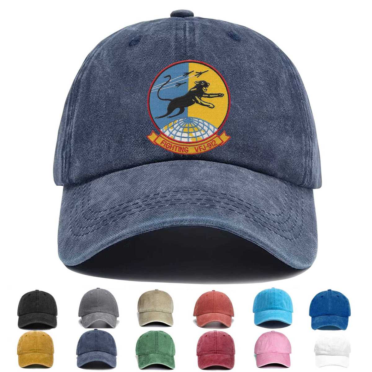 Vfj 912 Reserve Squadron Embroidered Hat - Custom Hat