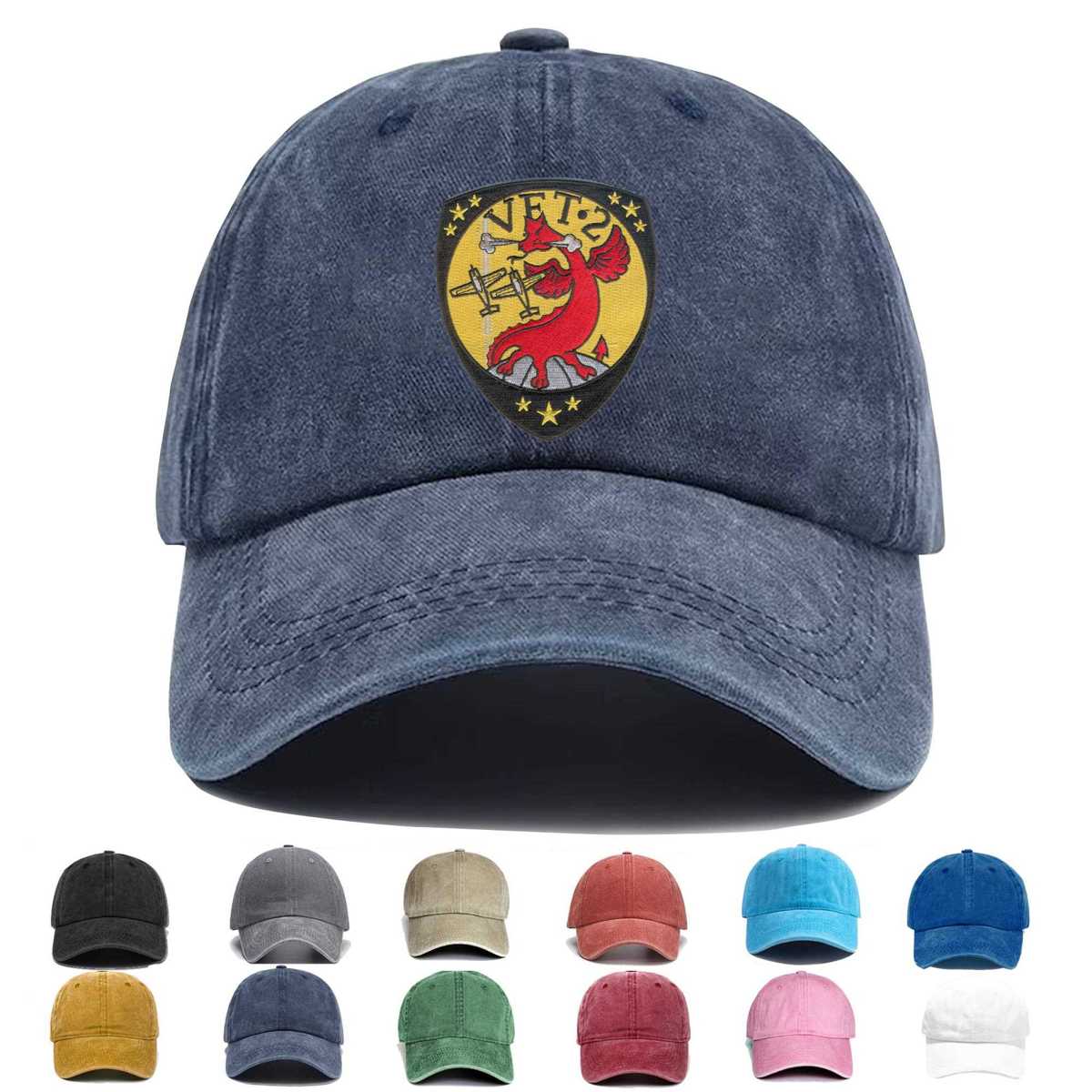 Vft 2 Dragons Embroidered Hat - Custom Hat