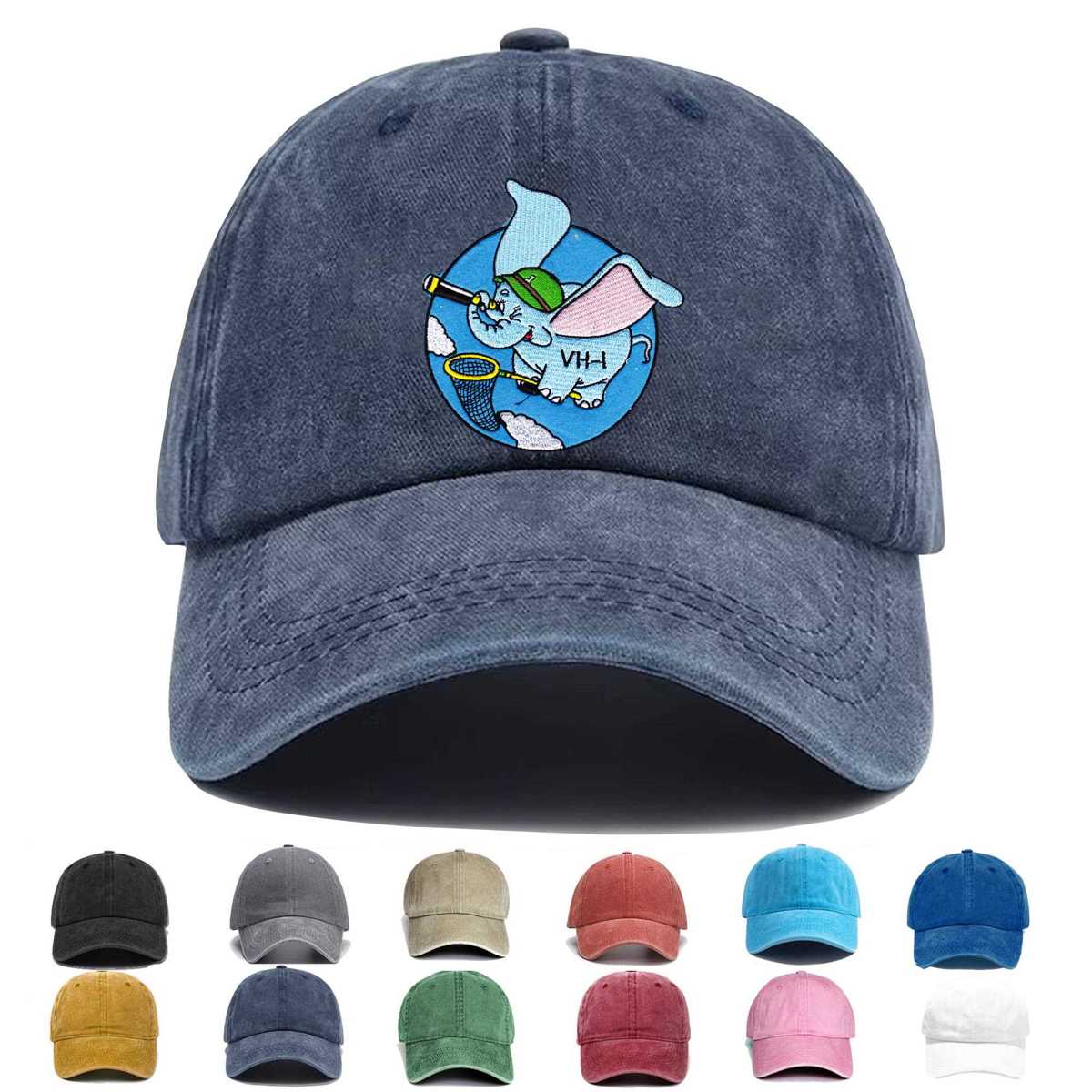 Vh 1 Dumbo Squadron Embroidered Hat - Custom Hat