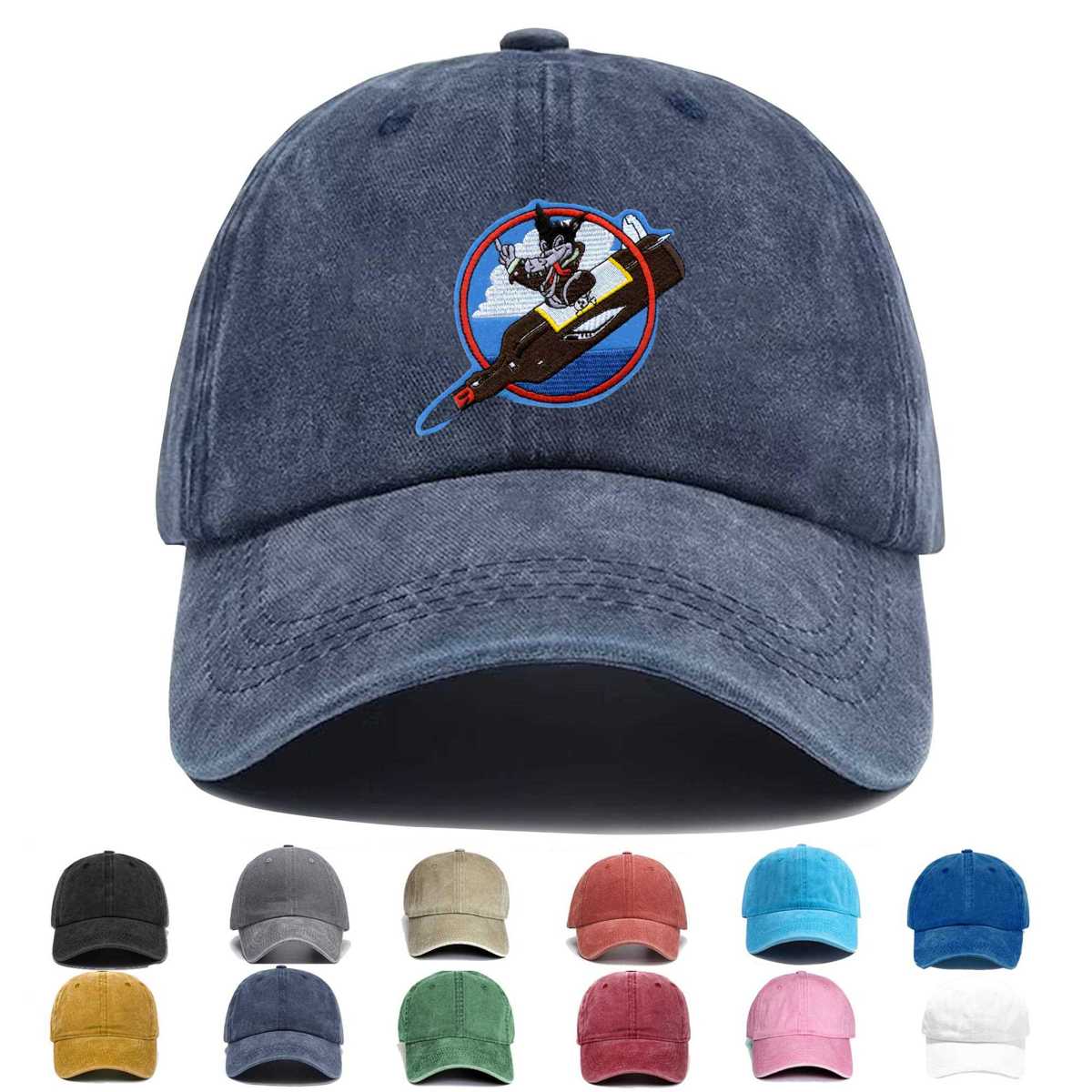Vmf 122 Fighter Squadron Wwii Embroidered Hat - Custom Hat