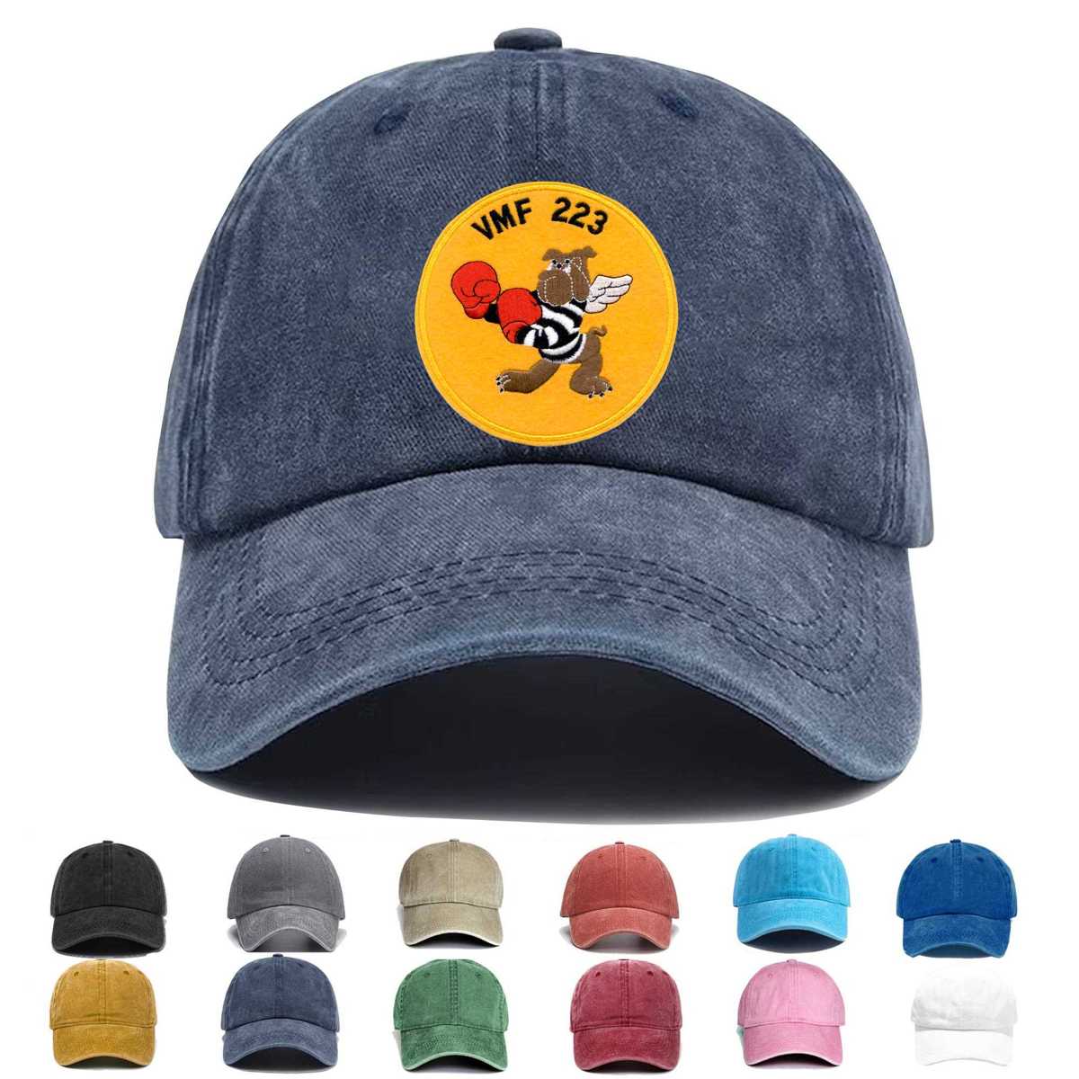 Vmf 223 Fighter Squadron Embroidered Hat - Custom Hat