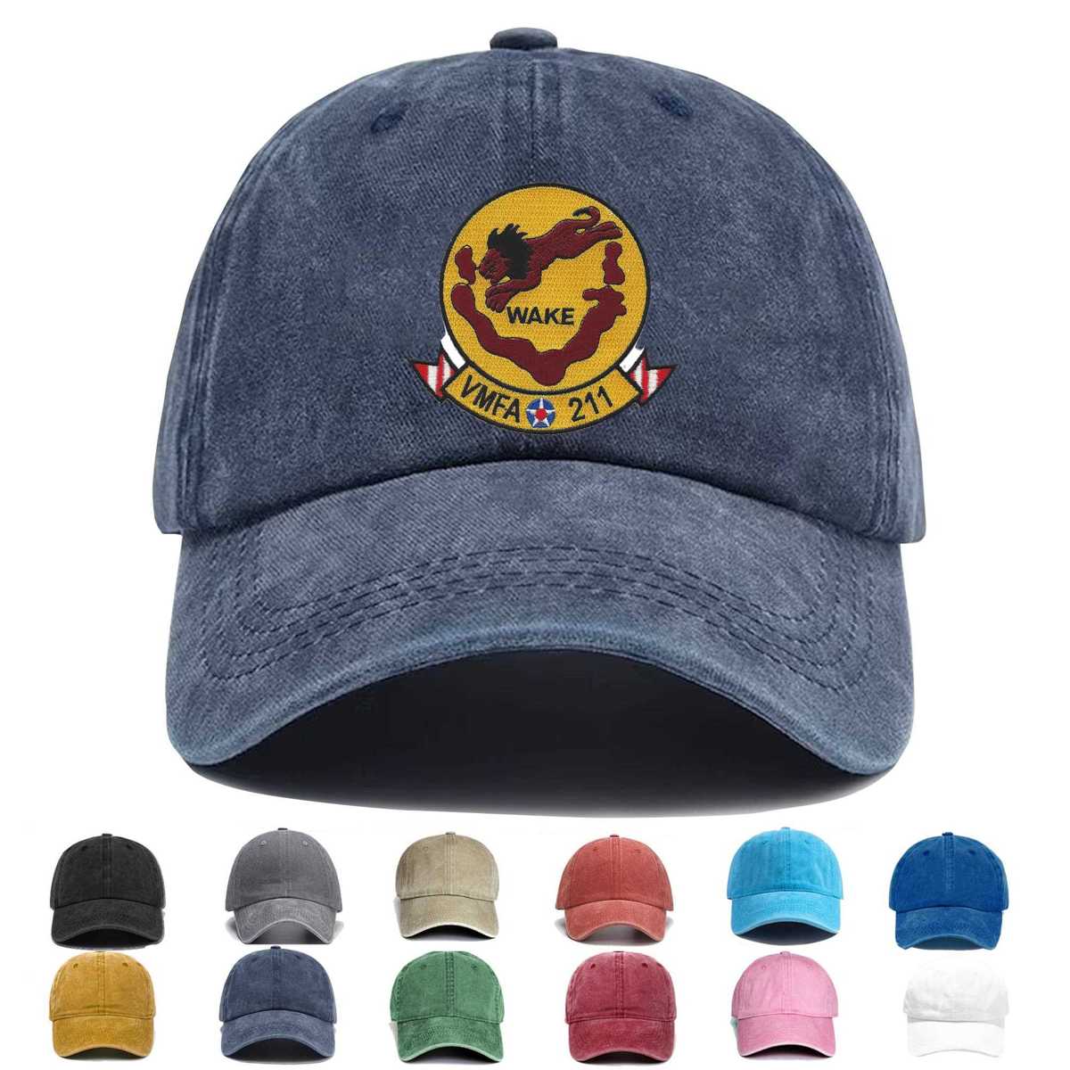 Vmfa 211 F 35 Sqd Embroidered Hat - Custom Hat