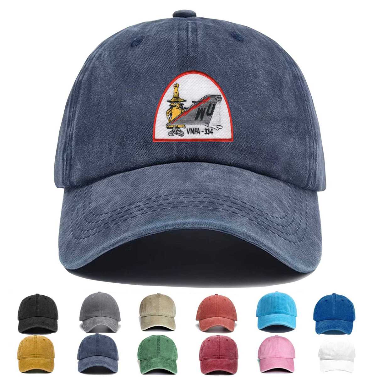 Vmfa 334 Fighter Attack Training Squadron Embroidered Hat - Custom Hat