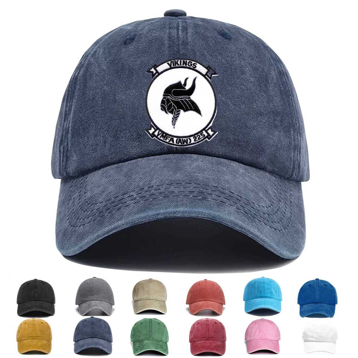 Vmfa Aw 225 Marine Fighter Attack Squadron Embroidered Hat - Custom Hat