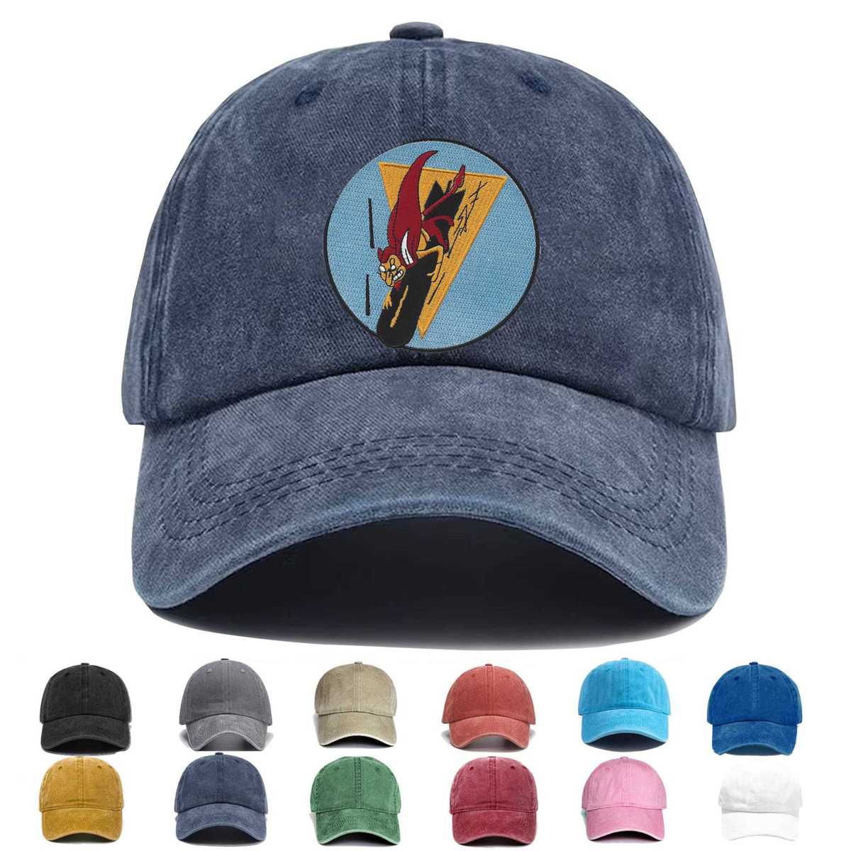 Vmtb 454 Torpedo Squadron 3rd Air Wing Embroidered Hat - Custom Hat