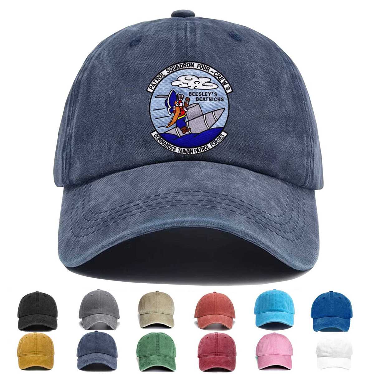 Vp 4 Crew W8 Beesleys Beatnicks Embroidered Hat - Custom Hat