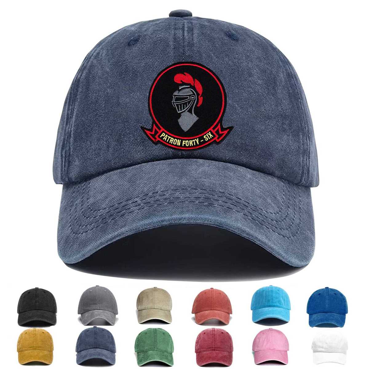 Vp 46 The Grey Knights Embroidered Hat - Custom Hat