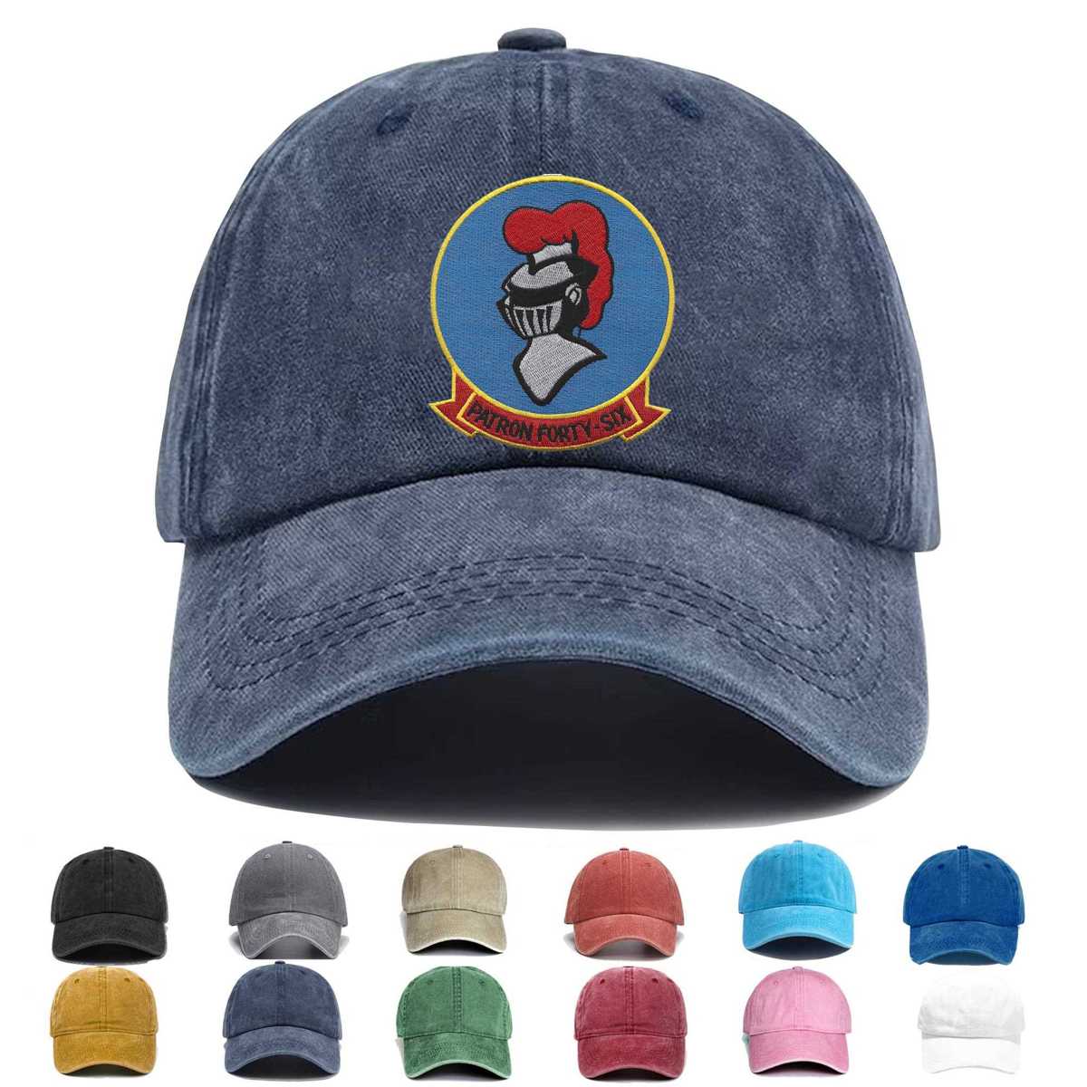 Vp 46 Patrol Squadron Second Version Embroidered Hat - Custom Hat