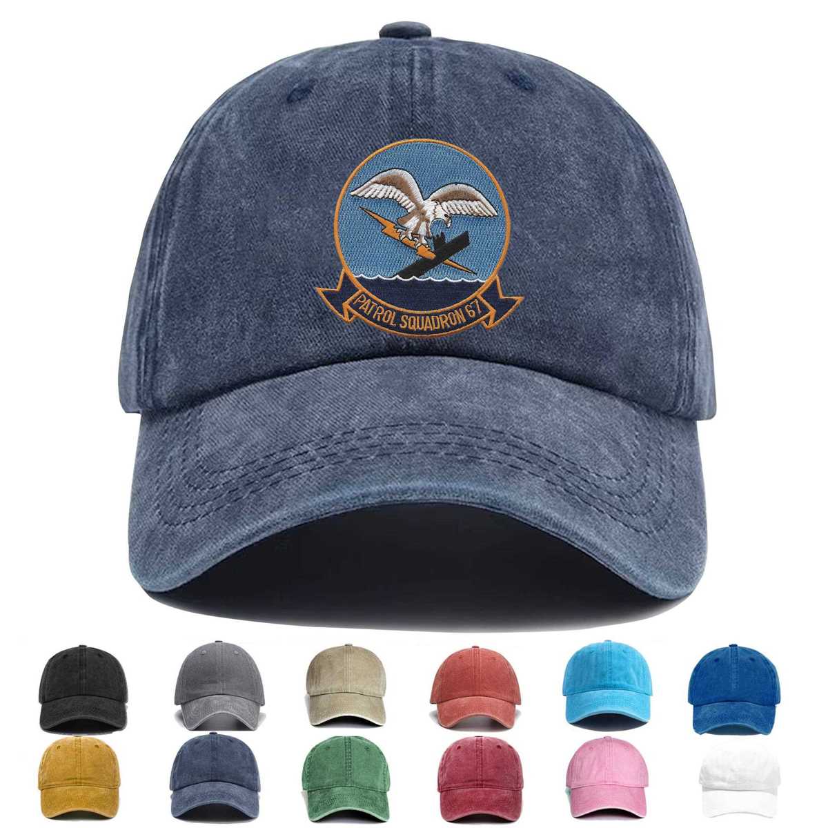 Vp 67 Patrol Squadron Embroidered Hat - Custom Hat