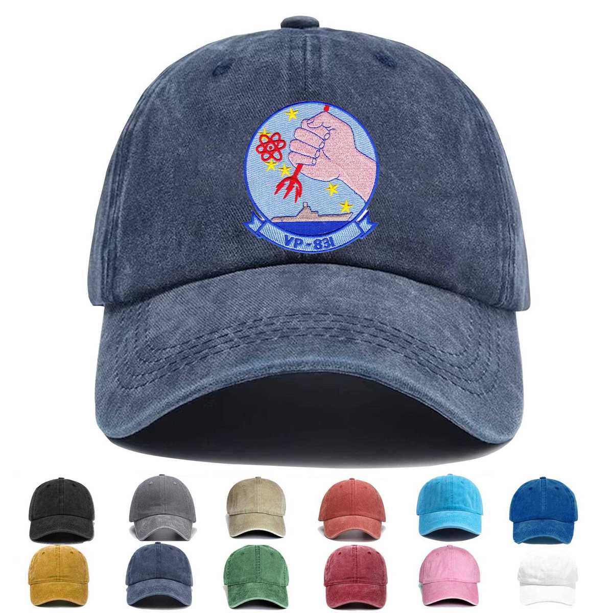 Vp 831 Patrol Squadron Second Version Embroidered Hat - Custom Hat