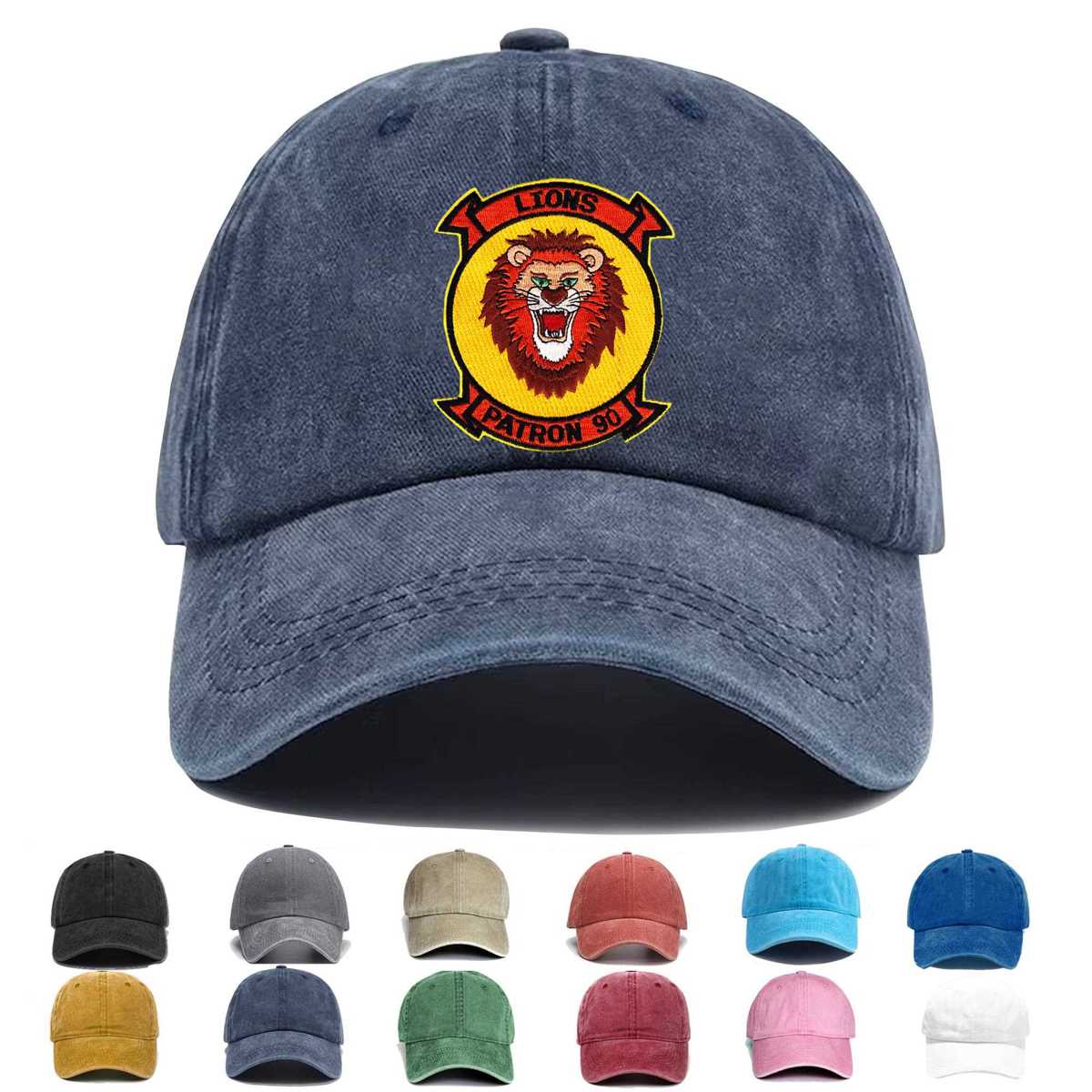 Vp 90 Lions Patron 90 Embroidered Hat - Custom Hat