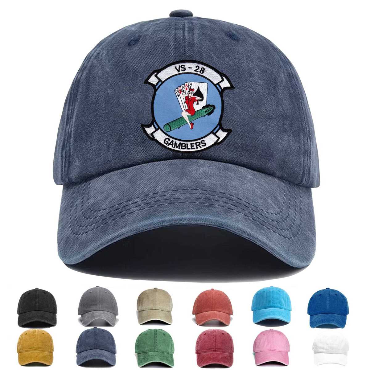 Vs 28 Squadron Embroidered Hat - Custom Hat