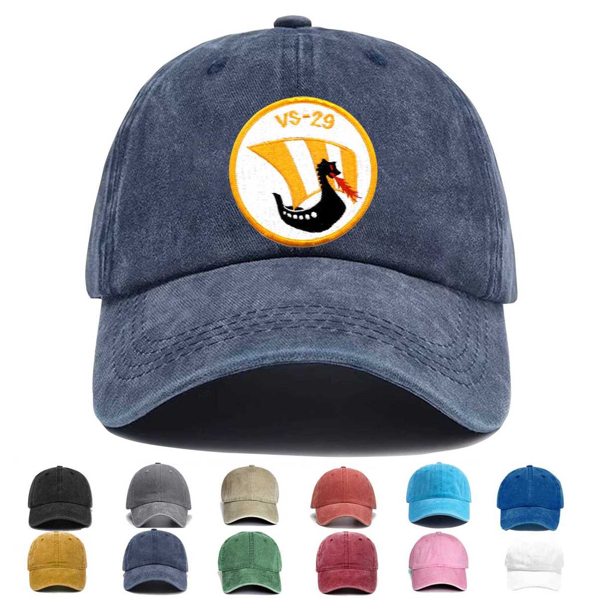 Vs 29 Aviation Air Sea Control Squadron Twenty Nine Embroidered Hat - Custom Hat